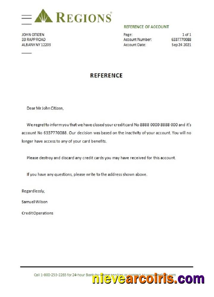 USA Regions closure reference